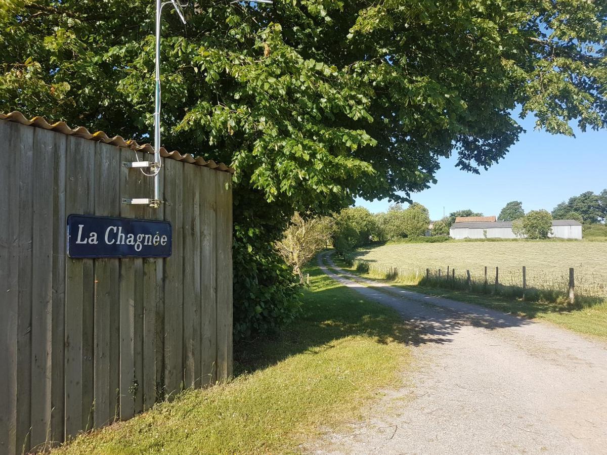 Camping De La Chagnee Saint-Aubin-le-Cloud Bagian luar foto