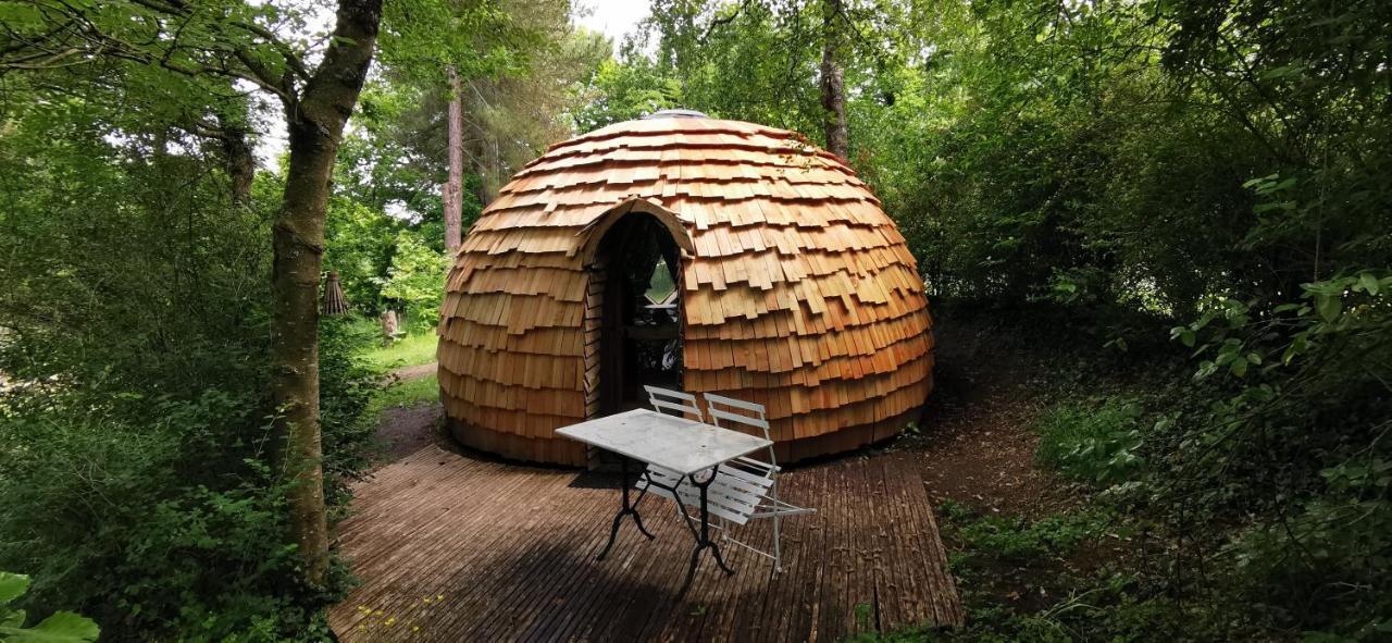 Camping De La Chagnee Saint-Aubin-le-Cloud Bagian luar foto
