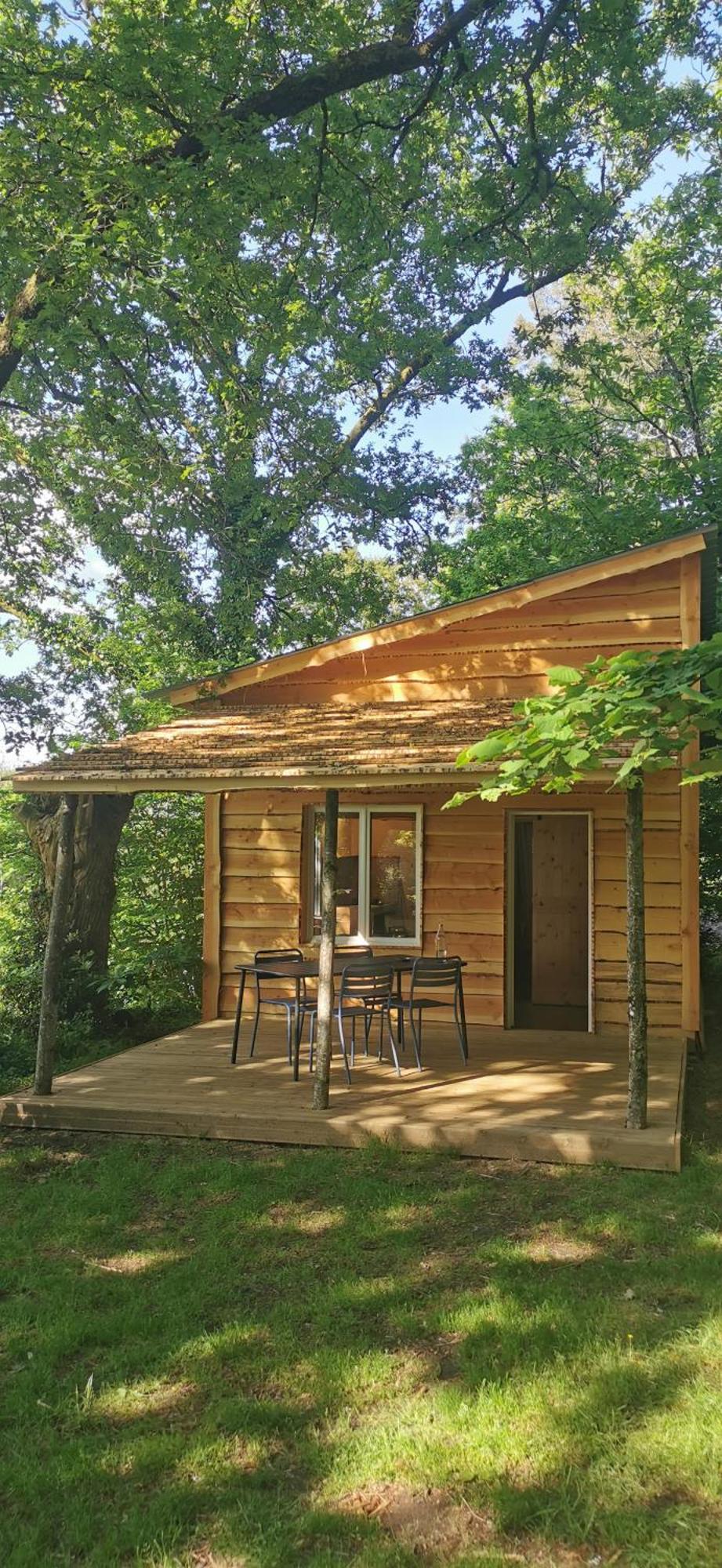 Camping De La Chagnee Saint-Aubin-le-Cloud Bagian luar foto