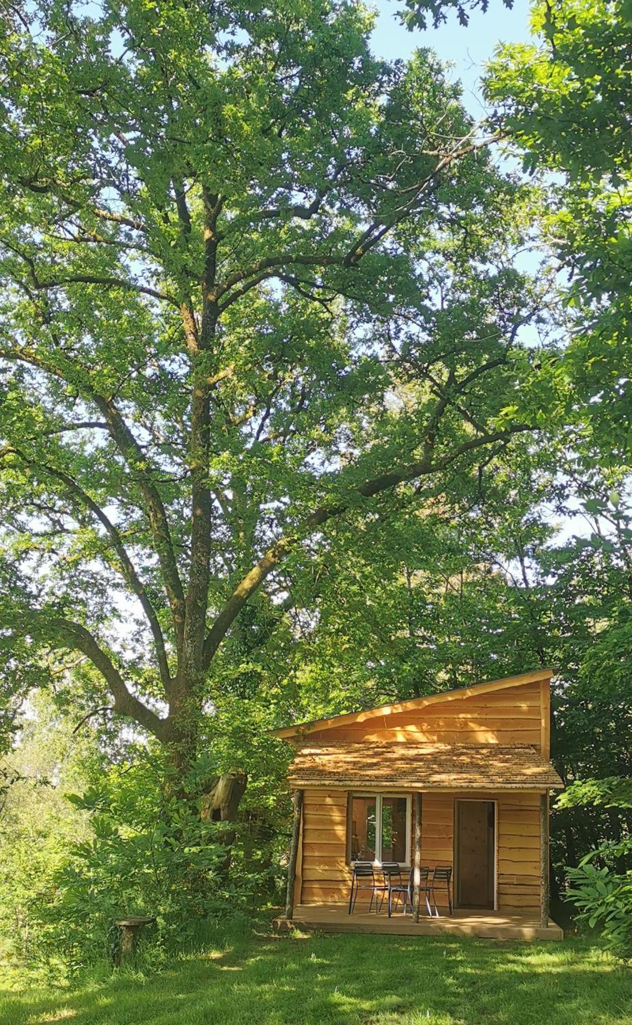 Camping De La Chagnee Saint-Aubin-le-Cloud Bagian luar foto
